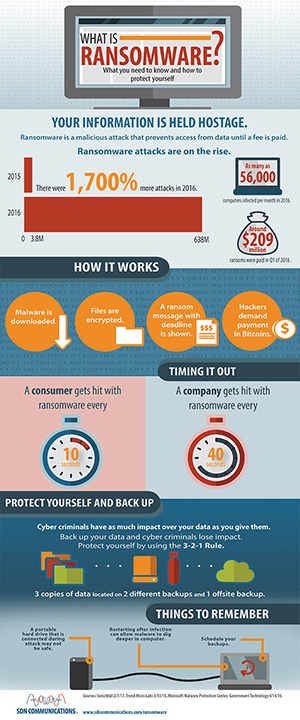 What is Ransomware Infographic