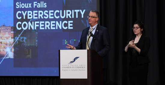 Mark Shlanta at 2019 Sioux Falls Cybersecurity Conference