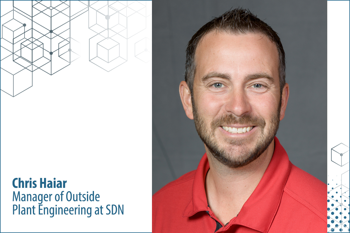SDN Communications Manager of Outside Plant Engineering Chris Haiar