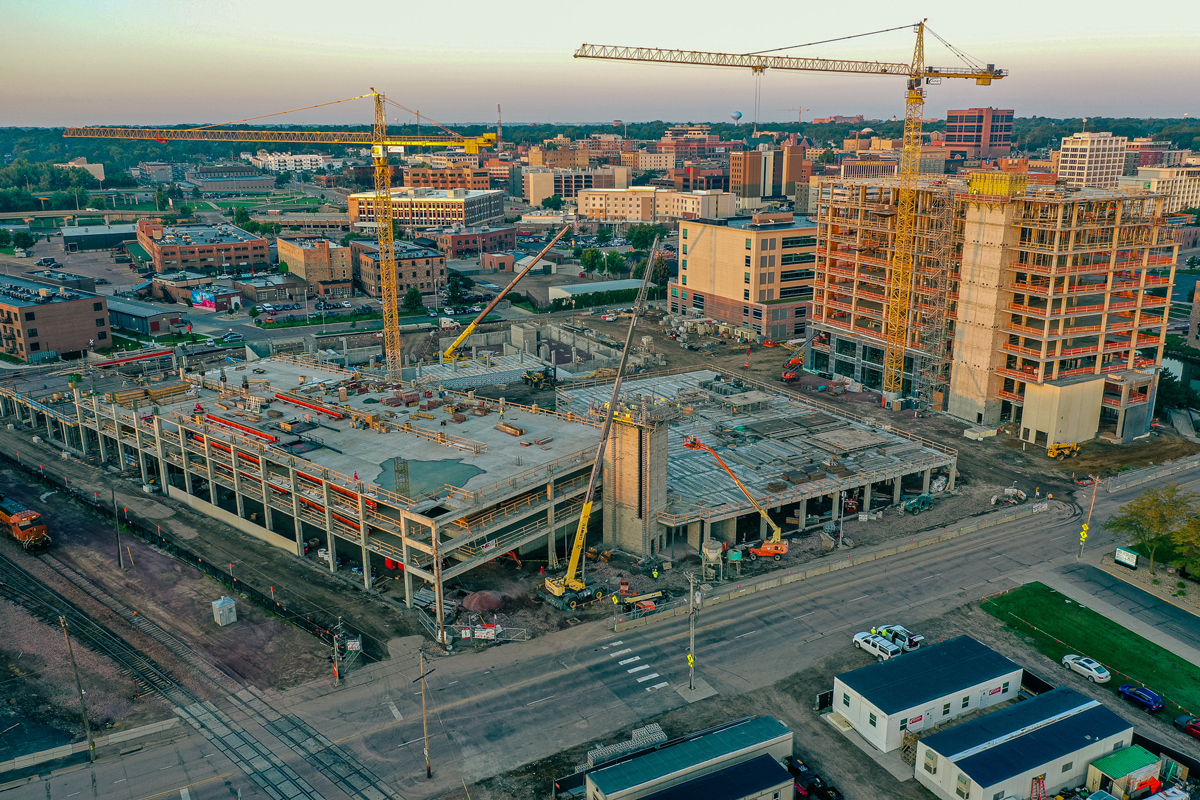 Journey Group construction at Cherapa Place in Sioux Falls