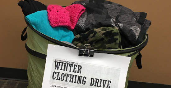 Garfield Winter Clothing Drive