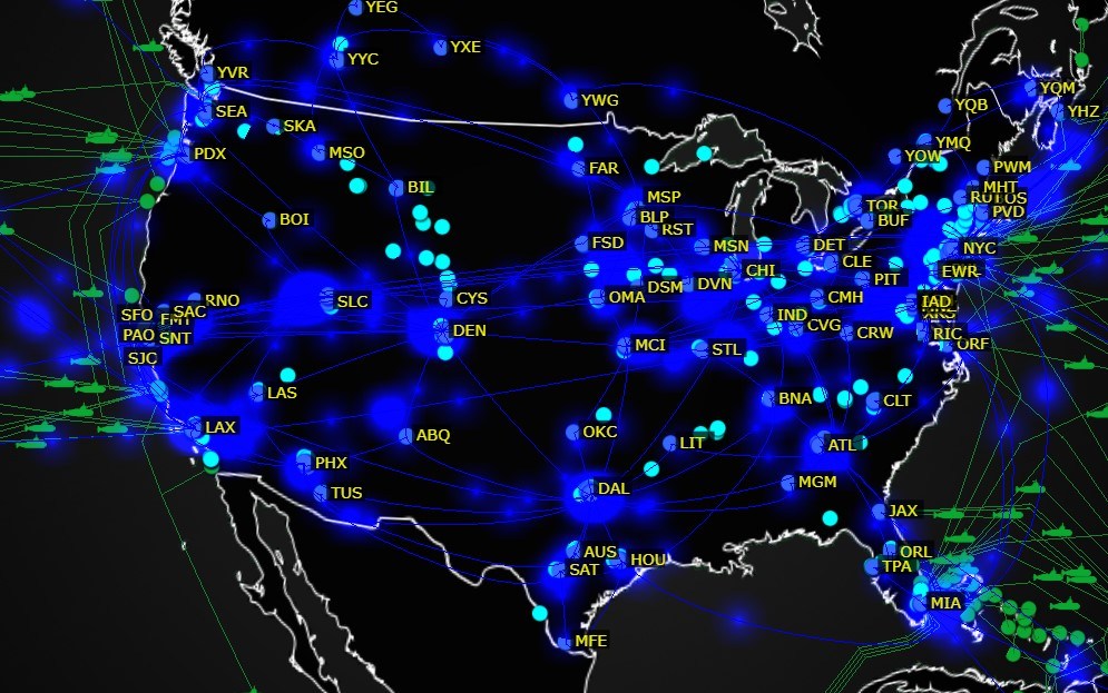Hurricane Electric internet map