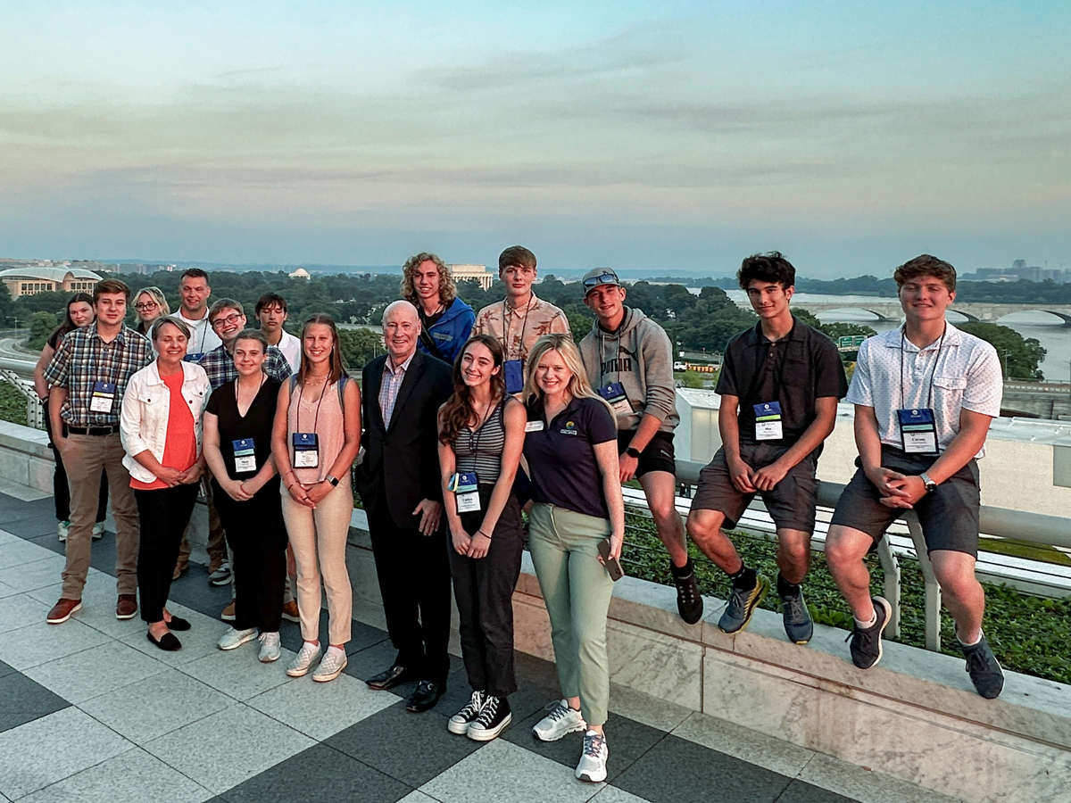 Youth Tour with the Foundation for Rural Services visits Washington, D.C.