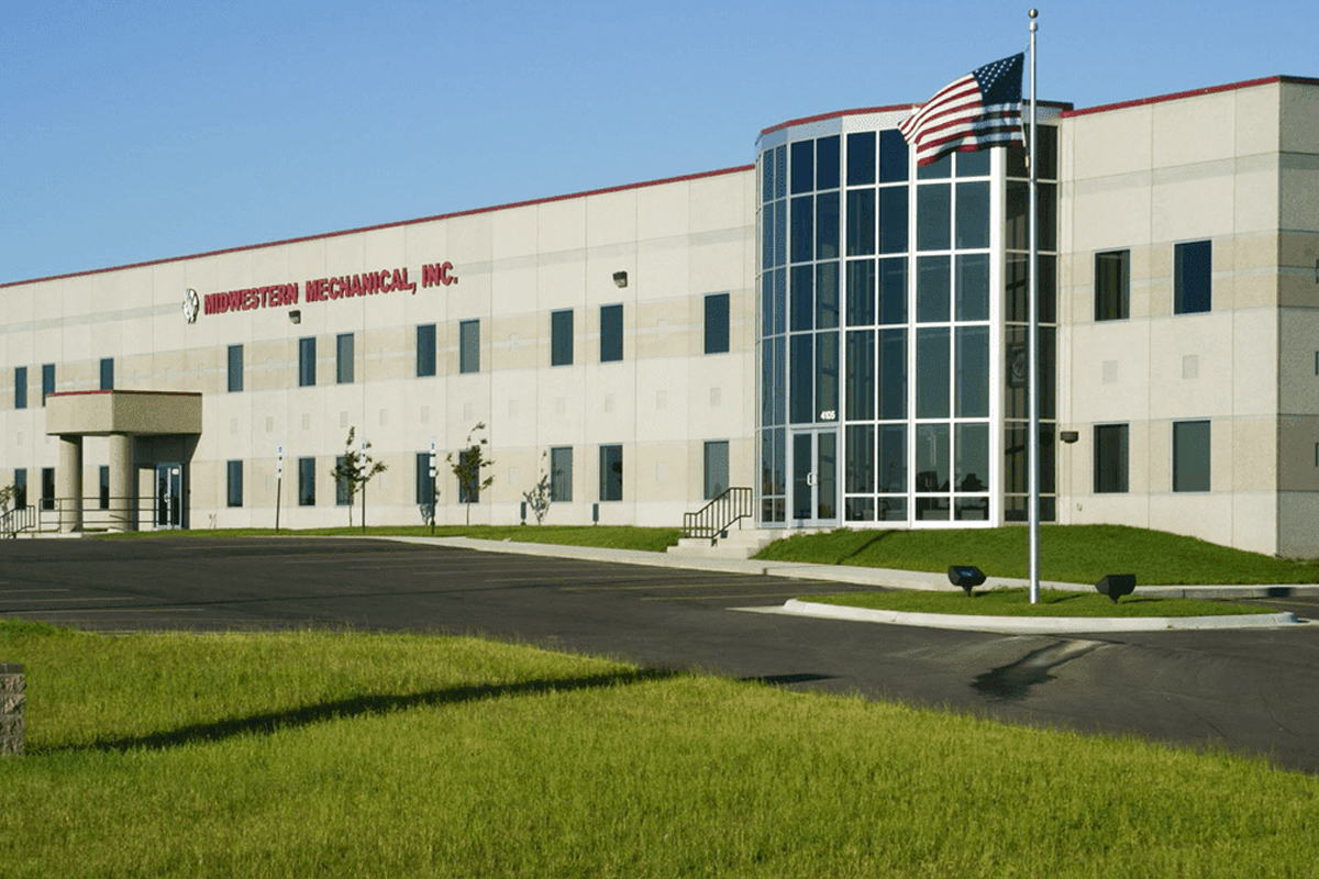 Midwestern Mechanical building in Sioux Falls