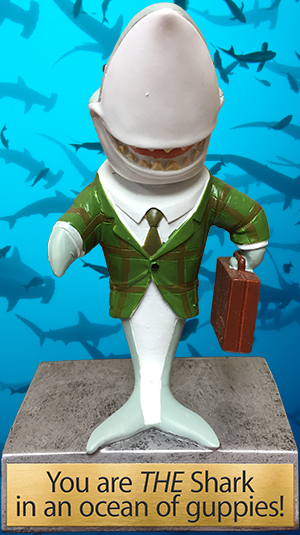 Phishing Shark Trophy