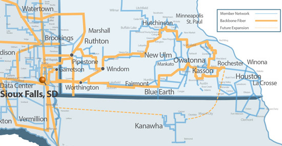 SDN Broadband Network in Southern Minnesota