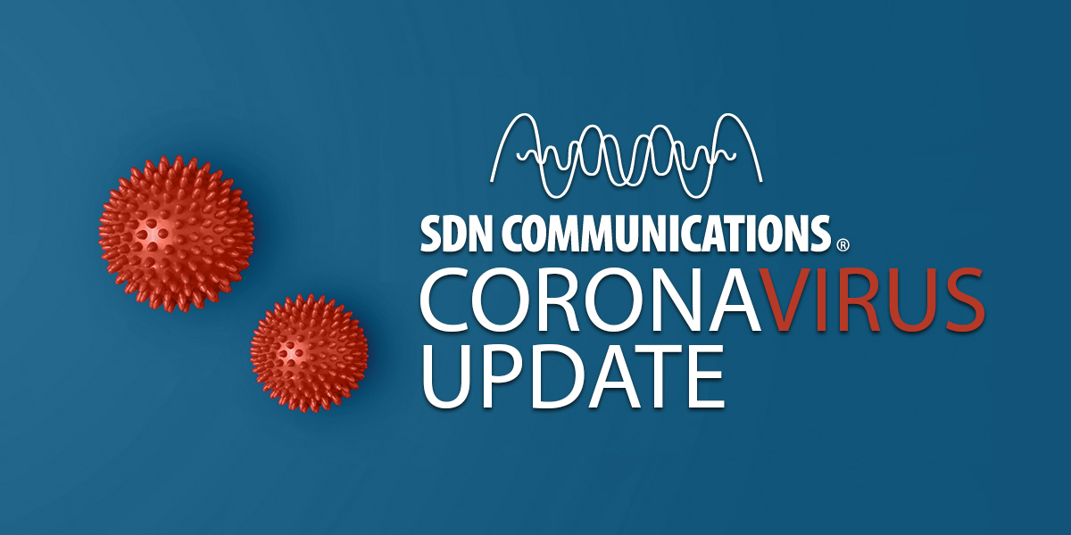 CoronaVirus Update From SDN Communications