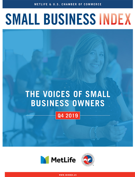 Small Business Index report Cover Q4 2019