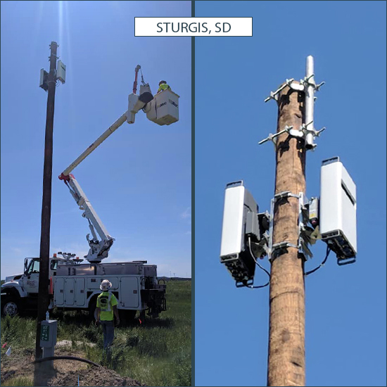 Sturgis Small Cell at Buffalo Chip Campground