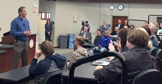 Sen. John Thune at Dakota State University