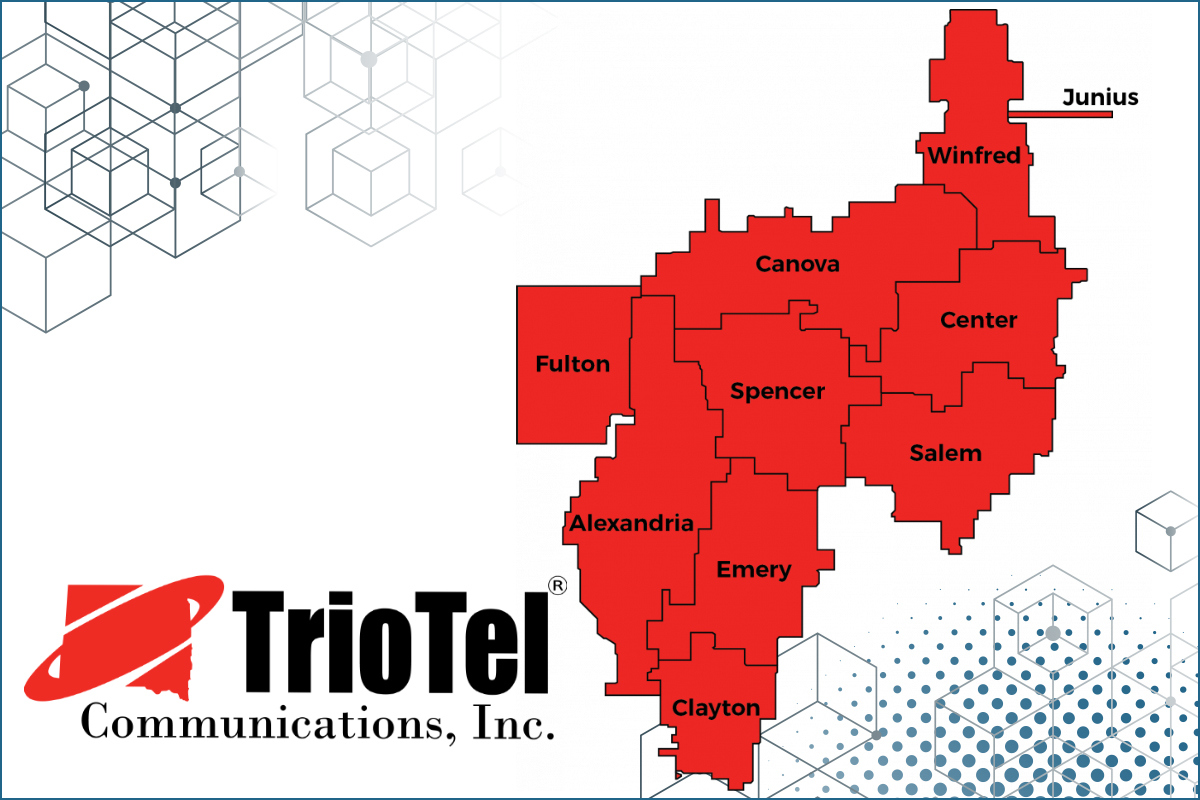 TrioTel fiber map