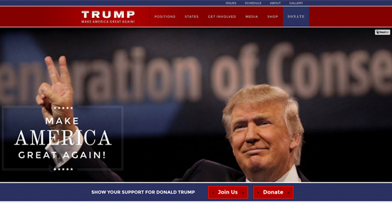 Trump Website Stays Online Amid DDoS Attacks