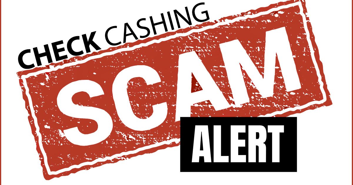 Warning: Fake Check Scam | SDN Communications