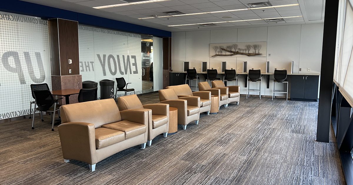 SDN Business Lounge gives travelers connectivity… | SDN Communications