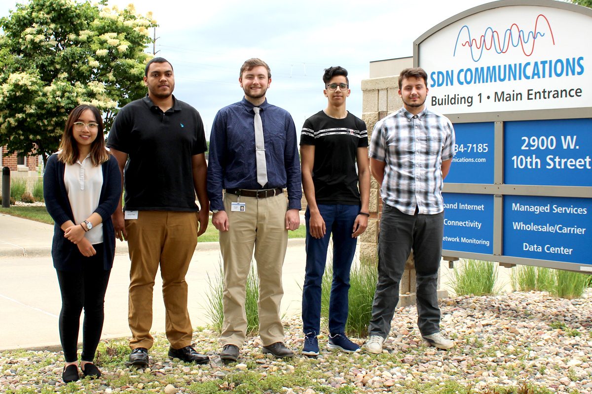 Group photo of 2018 interns