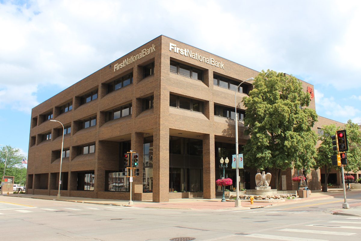 The First National Bank in Sioux Falls Building on Phillips Avenue