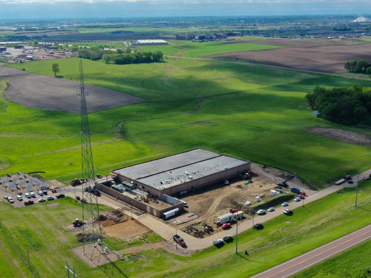 SDN Communications data center from the air