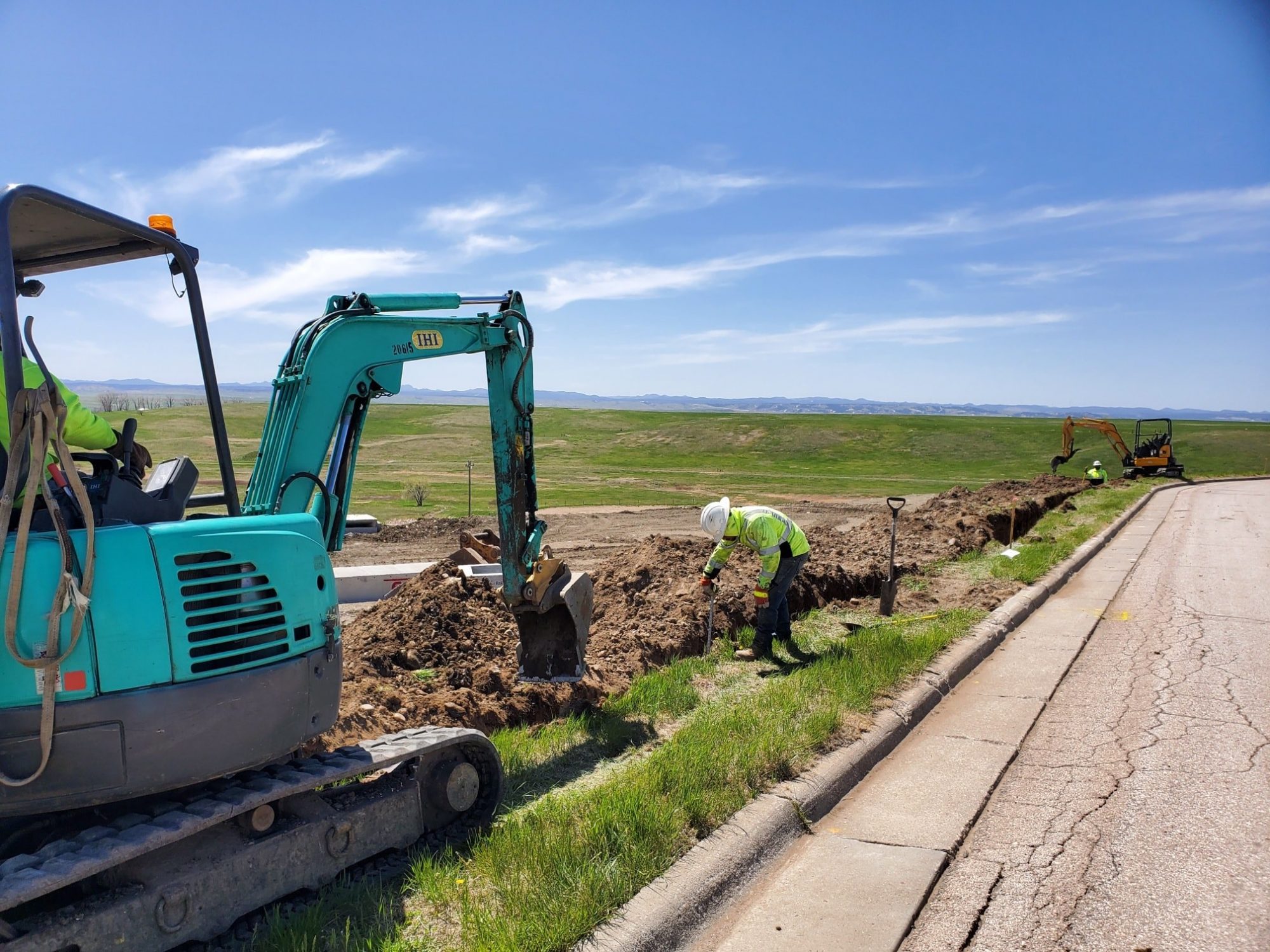 Rapid City Regional Airport fiber installation