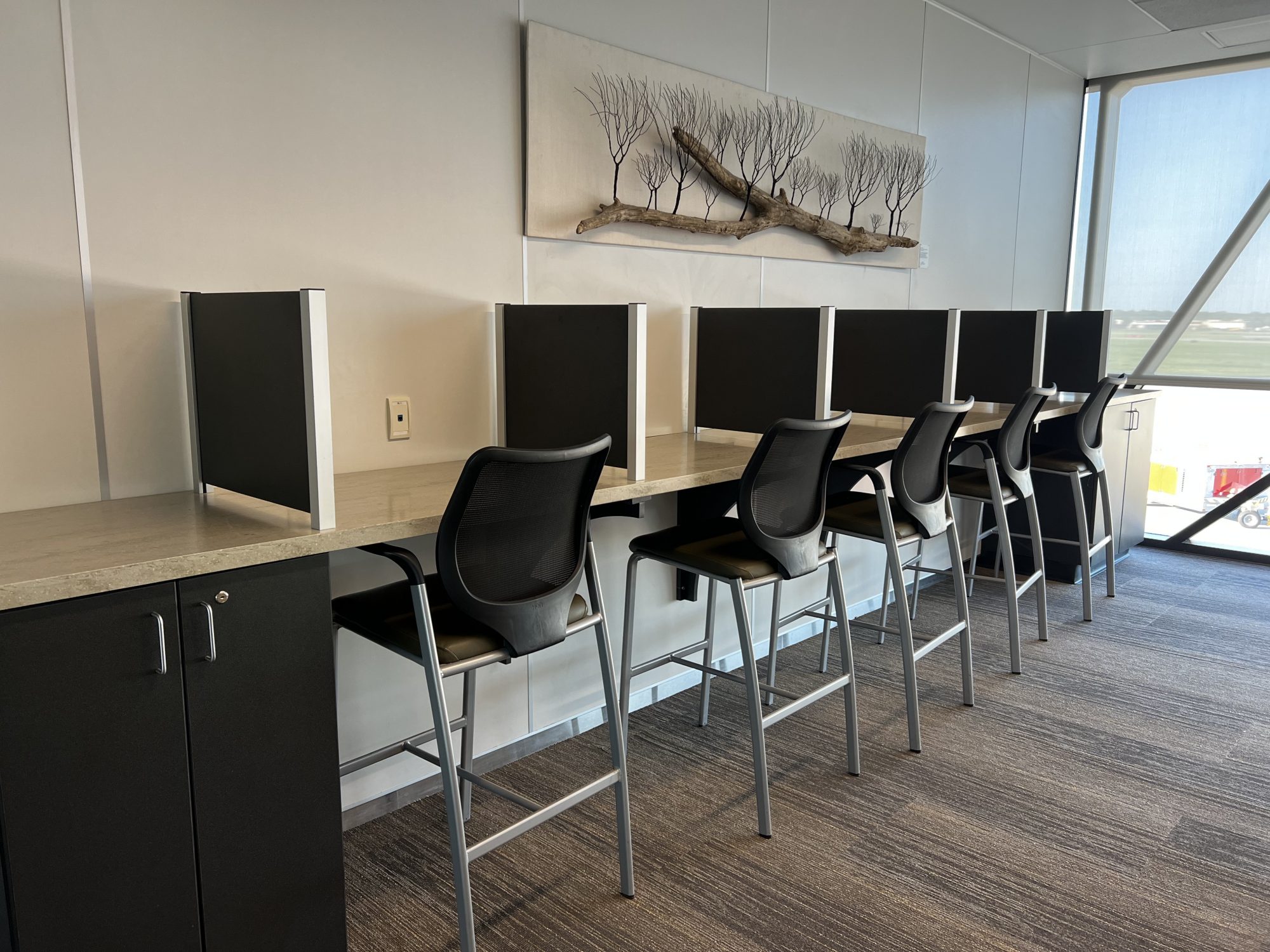 The SDN Business Lounge at the Sioux Falls Regional Airport