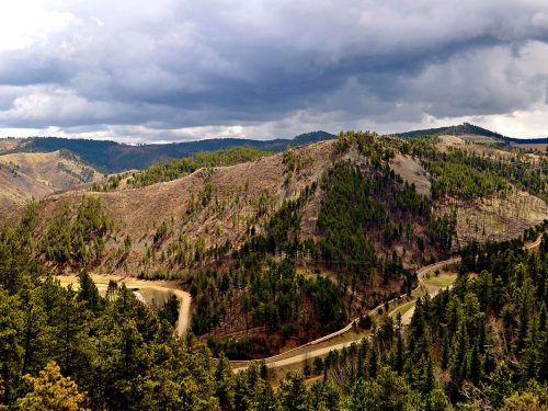 landscape view of the Black Hills