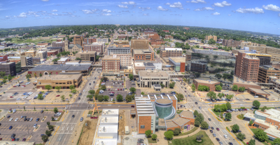 Sioux City, Iowa, skyline